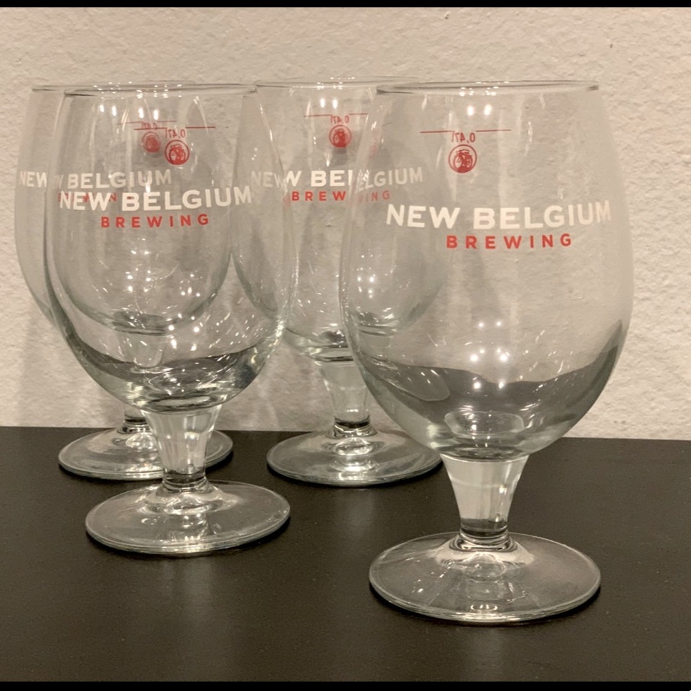 New Belgium Brewing Glasses
